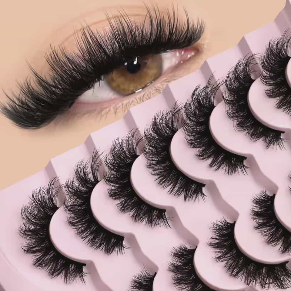 Glimery "Feather touch" Fluffy Natural Lash set